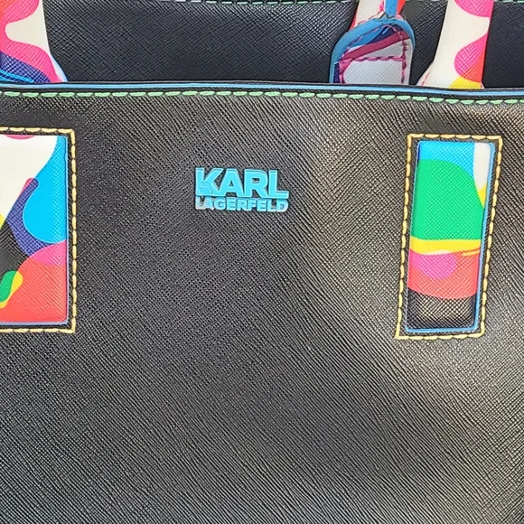 KARL LAGERFELD NEON K/KOCKTAIL SHOPPER - Black-Gorgeous Bag - Picture 12 of 12